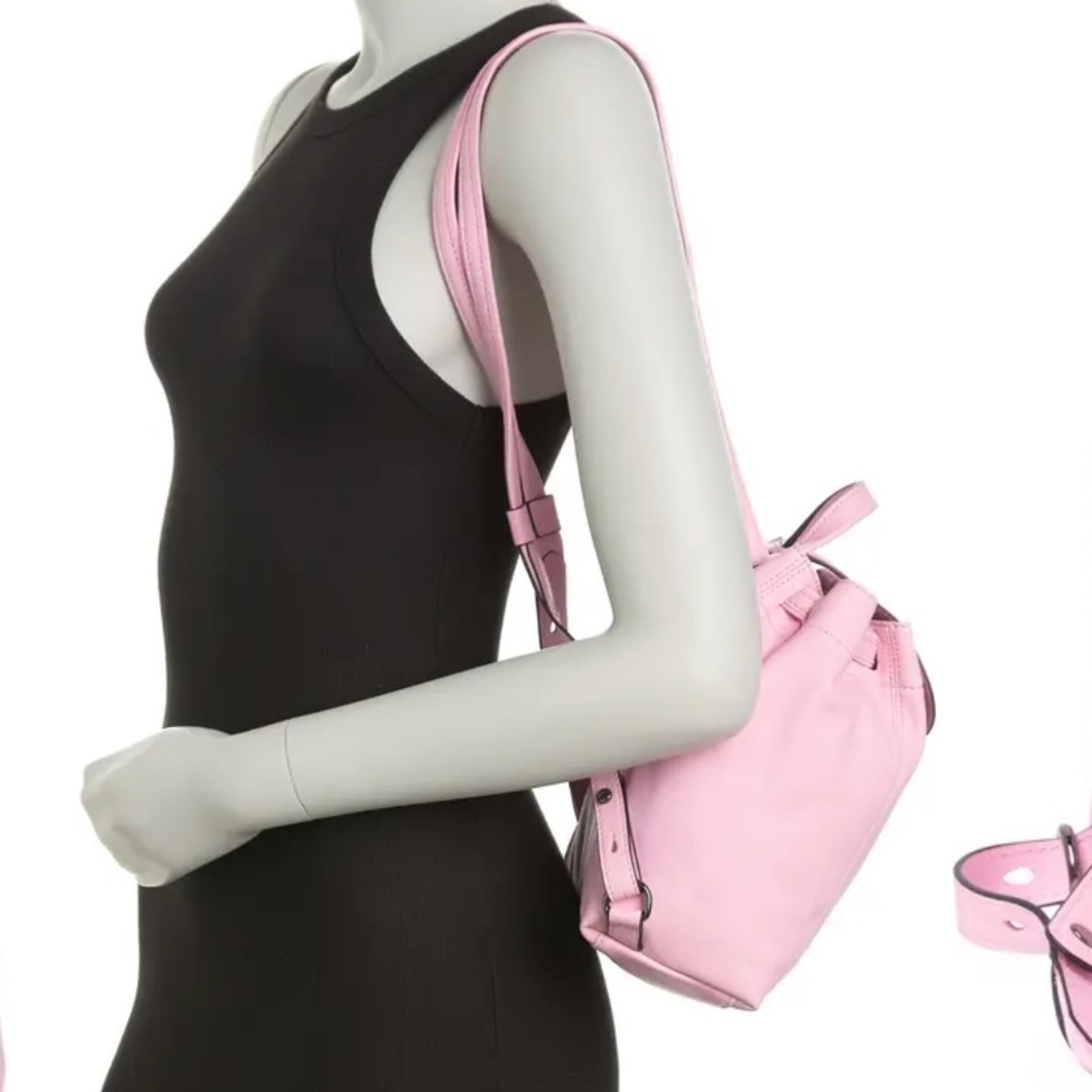NEW Longchamp Le Pliage leather Backpack - Picture 3 of 10